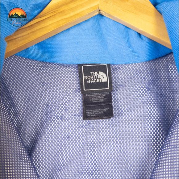 The North Face Dryvent Windbreaker Jacket Blue Hooded Gorpcore Women's Sz M - Picture 16 of 16